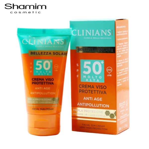 ضدآفتاب ضدچروک کلینیانس SPF 50 Clinians
