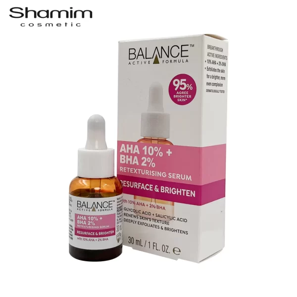سرم لایه بردار AHA10% و BHA2% بالانس