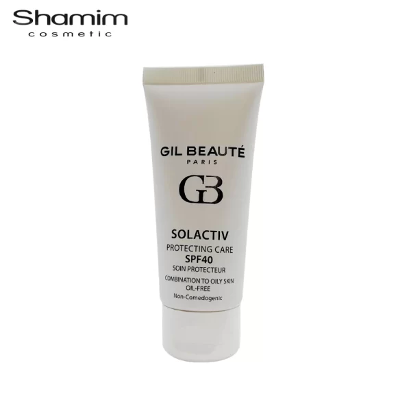 کرم ضد آفتاب( مناسب پوست مختلط تا چرب) SPF40 ژیل بوته