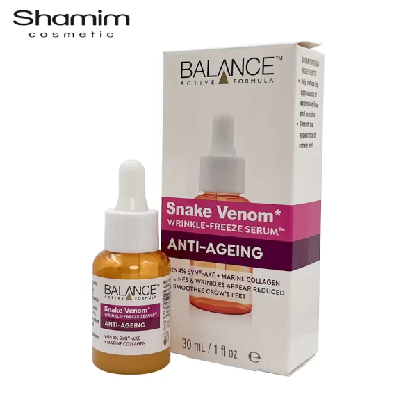 سرم ضد چروک اسنیک ونوم (snake venom) بالانس