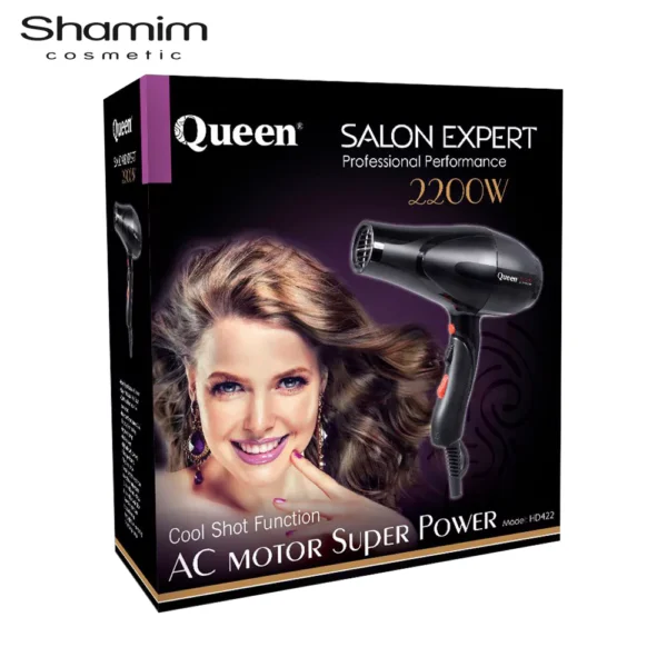 سشوار 2200 وات کویین (HD422)