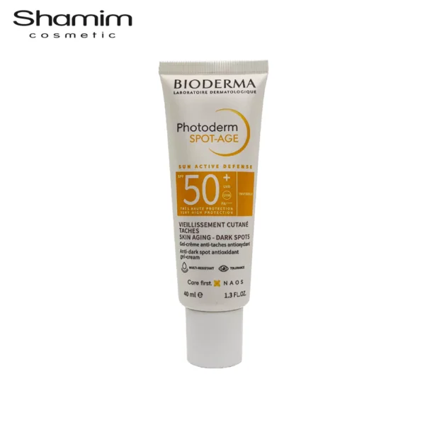 ژل کرم ضد آفتاب اسپات ایج SPF 50 بایودرما